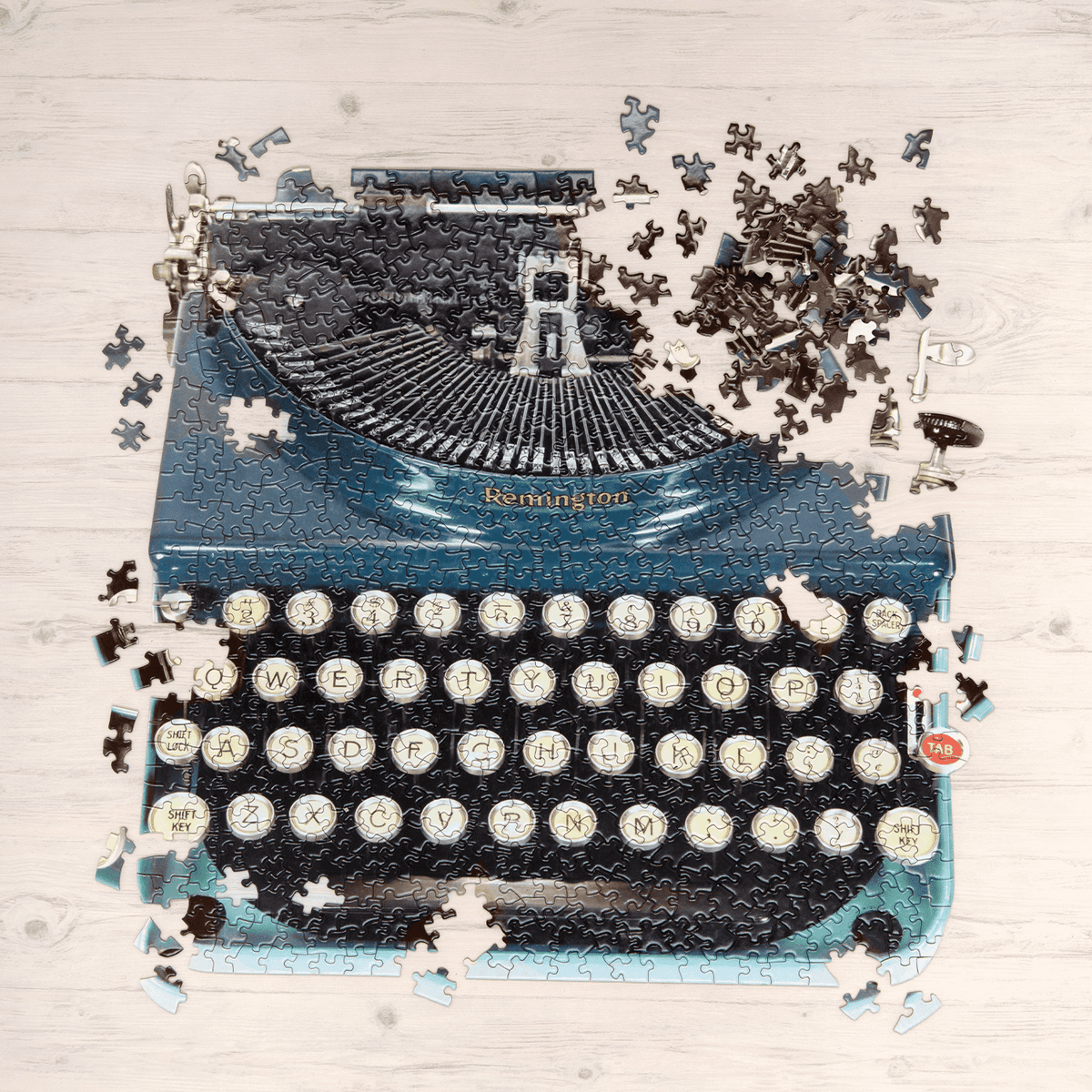 Vintage Typewriter 750 Piece Shaped Puzzle 750 Piece Puzzles Galison 