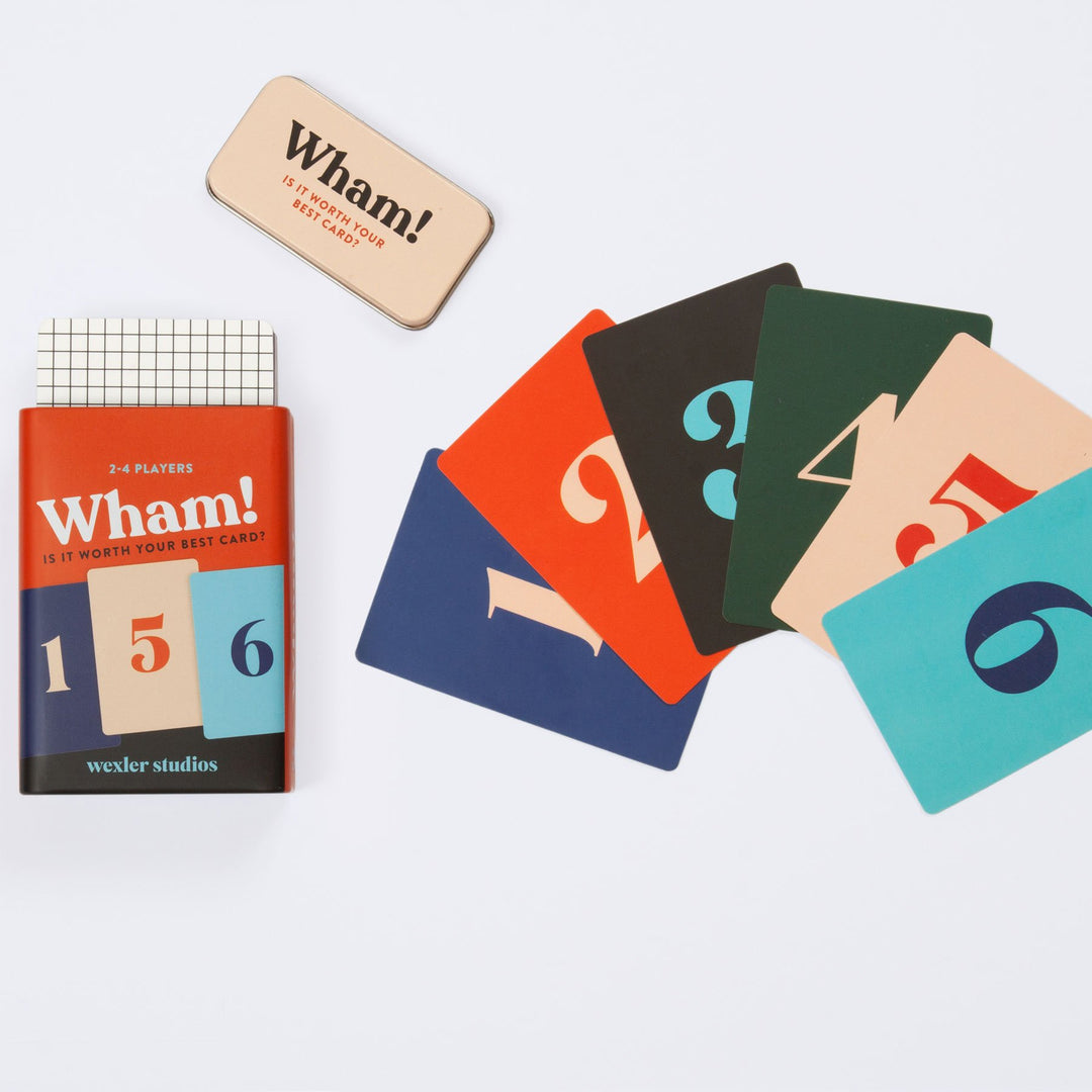 Wham! Card Game Playing Cards Wexler Studios 