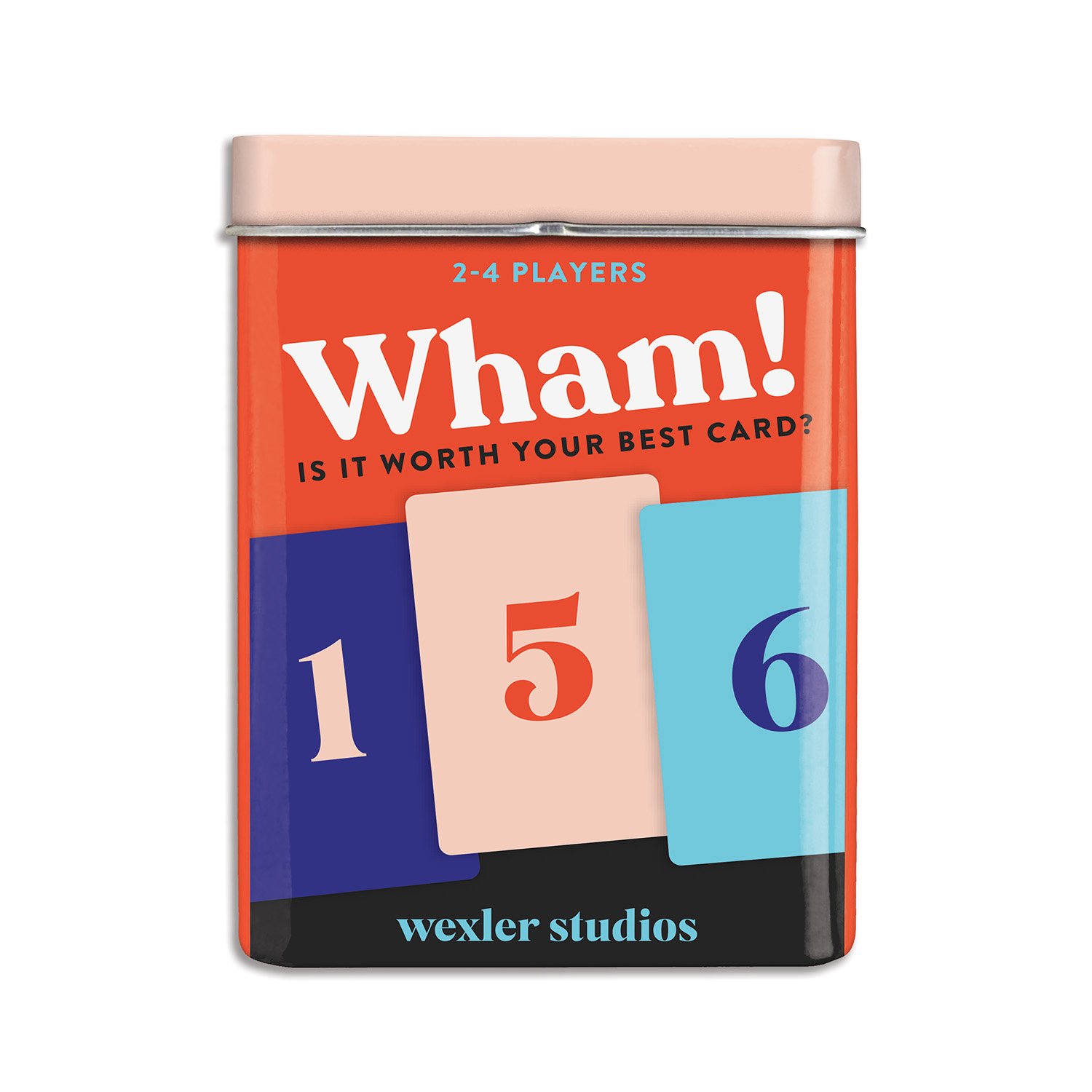 Wham! Kartenspiel – Schnelles Spiel Für 2+ Spieler, Inkl. Metalldose (für Familie & Freunde)