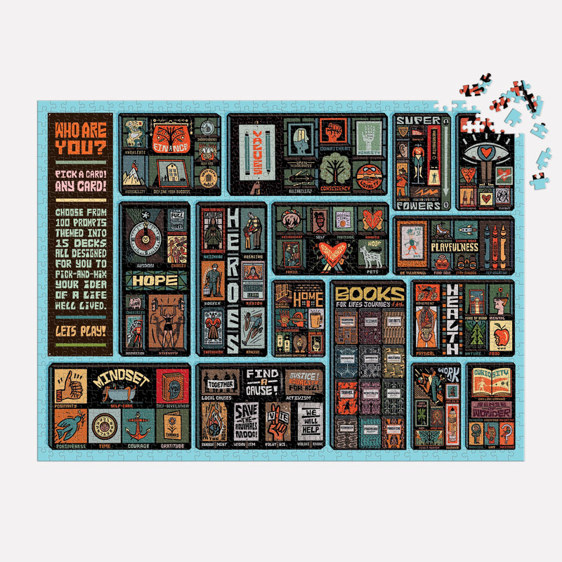 Who Are You? 1000 Piece Jigsaw Puzzle 1000 Piece Puzzles Tina Bernstein 