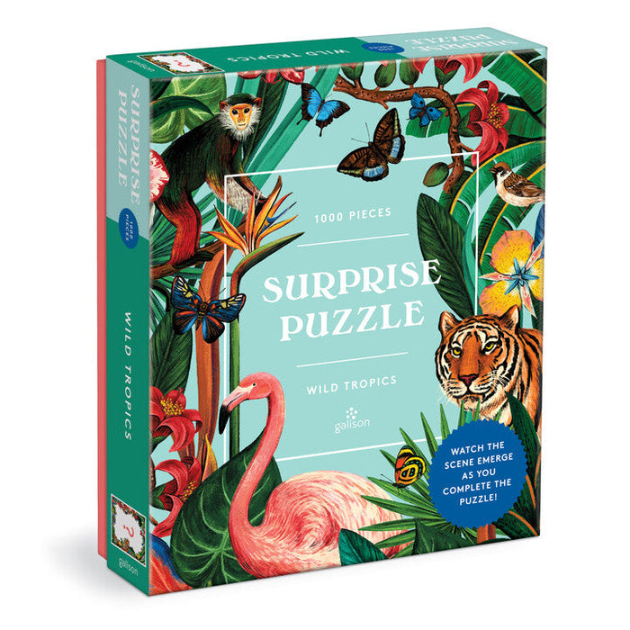 Wild Tropics 1000 Piece Surprise Puzzle Puzzles Raxenne Maniquiz 