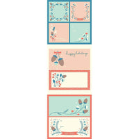 Winter Gardens Book of Labels Holiday Labels Galison 