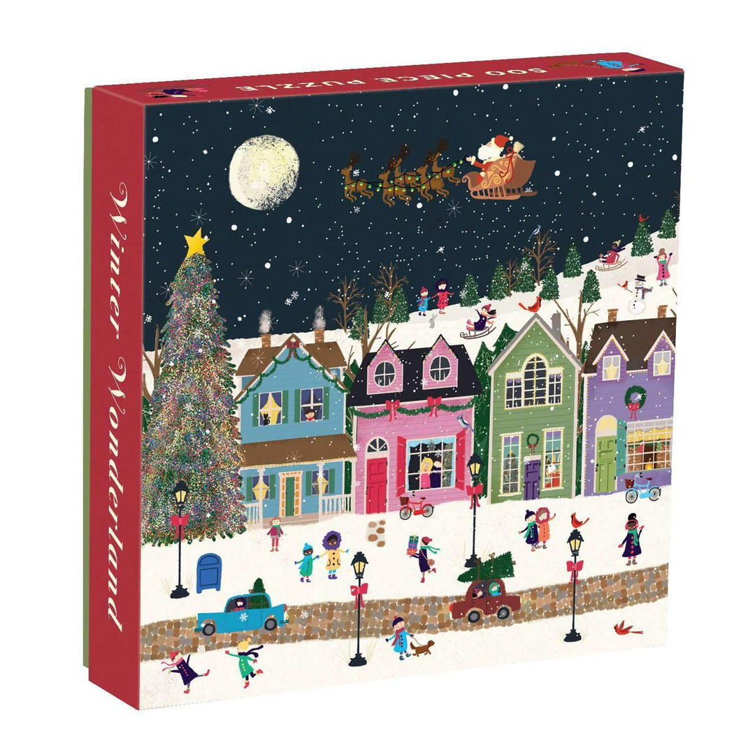 Winter Wonderland 500 Piece Puzzle holiday 500 Piece Puzzles Galison 