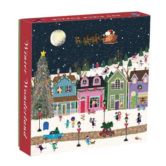 Winter Wonderland 500 Piece Puzzle holiday 500 Piece Puzzles Galison 