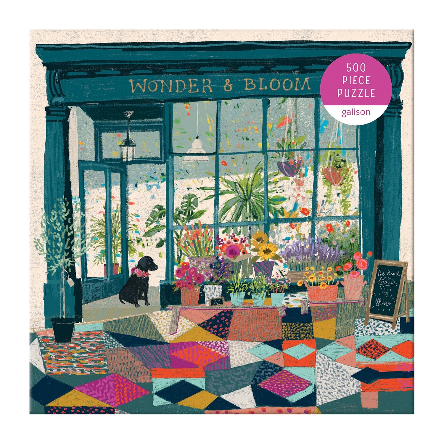 Wonder & Bloom 500 Piece Jigsaw Puzzle | Galison
