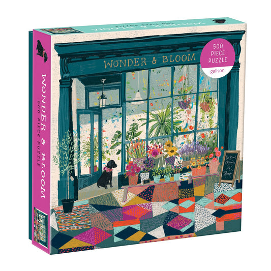 Wonder & Bloom 500 Piece Puzzle 500 Piece Puzzles Galison 