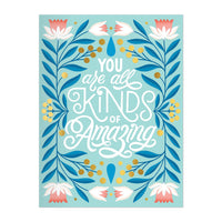 You Are All Kinds of Amazing Greeting Assortment Notecard Box Greeting Cards Galison 