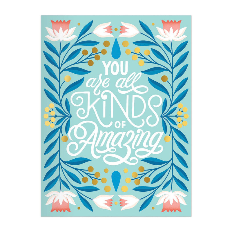 You Are All Kinds of Amazing Greeting Assortment Notecard Box Greeting Cards Galison 