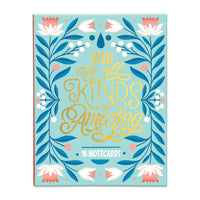 You Are All Kinds of Amazing Greeting Assortment Notecard Box Greeting Cards Galison 