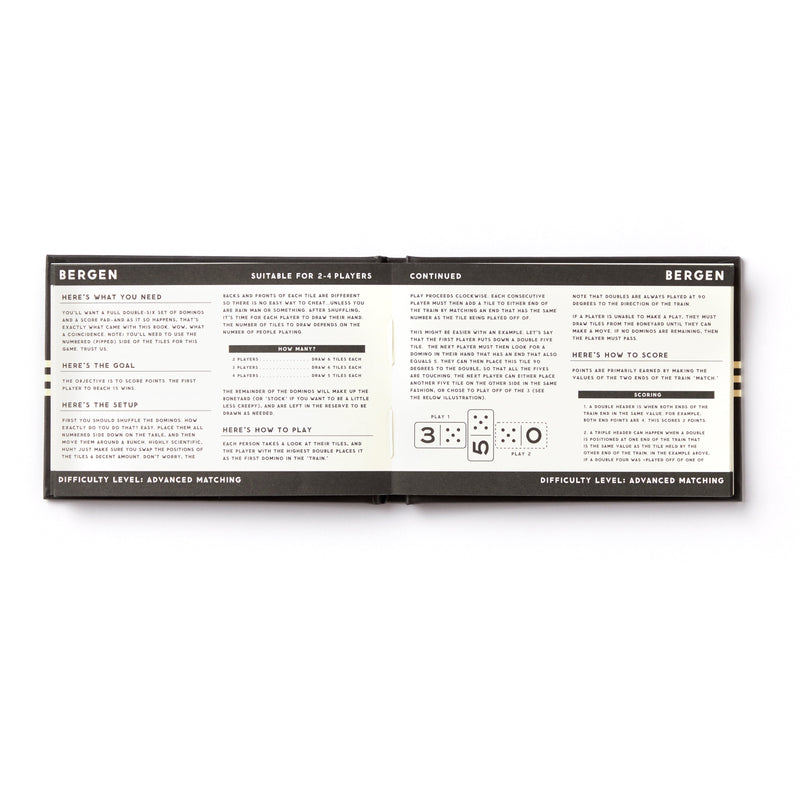 You Domino It! Domino Game Set Brass Monkey 