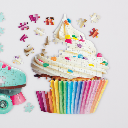 You're Sweet Cupcake 100 Piece Mini Shaped Puzzle Mini-Shaped Puzzles Galison 