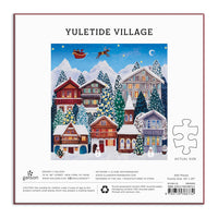 Yuletide Village 500 Piece Puzzle holiday 500 Piece Puzzles Galison 