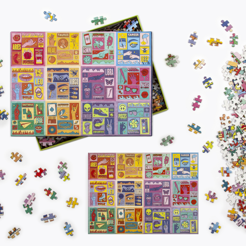 Zodiac Power 1000 Piece Jigsaw Puzzle 1000 Piece Puzzles Berlin Michelle 