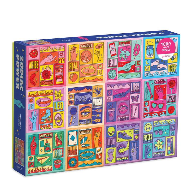 Zodiac Power 1000 Piece Puzzle 1000 Piece Puzzles Galison 
