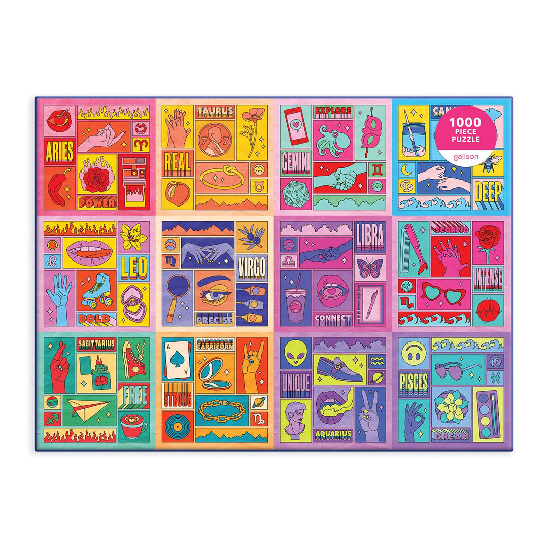 Zodiac Power 1000 Piece Puzzle 1000 Piece Puzzles Galison 